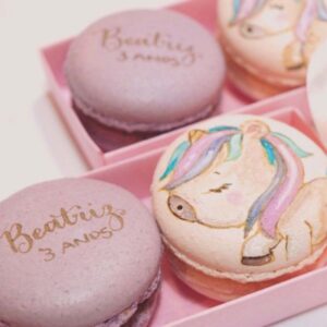 macarons unicornio